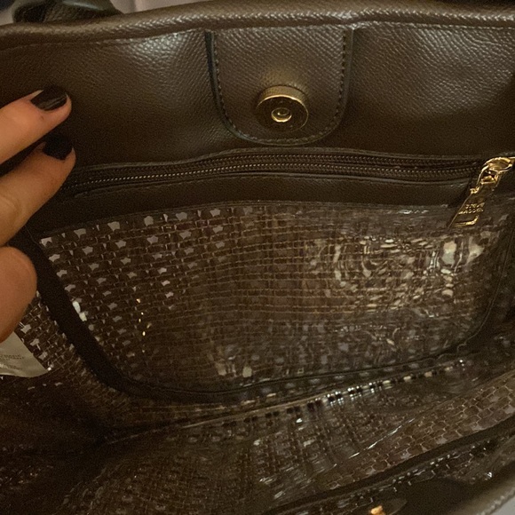 Zara brown woven shoulder bag - Picture 3 of 3